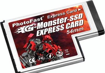 PhotoFast предлагает SSD в виде карты расширения ExpressCard/54